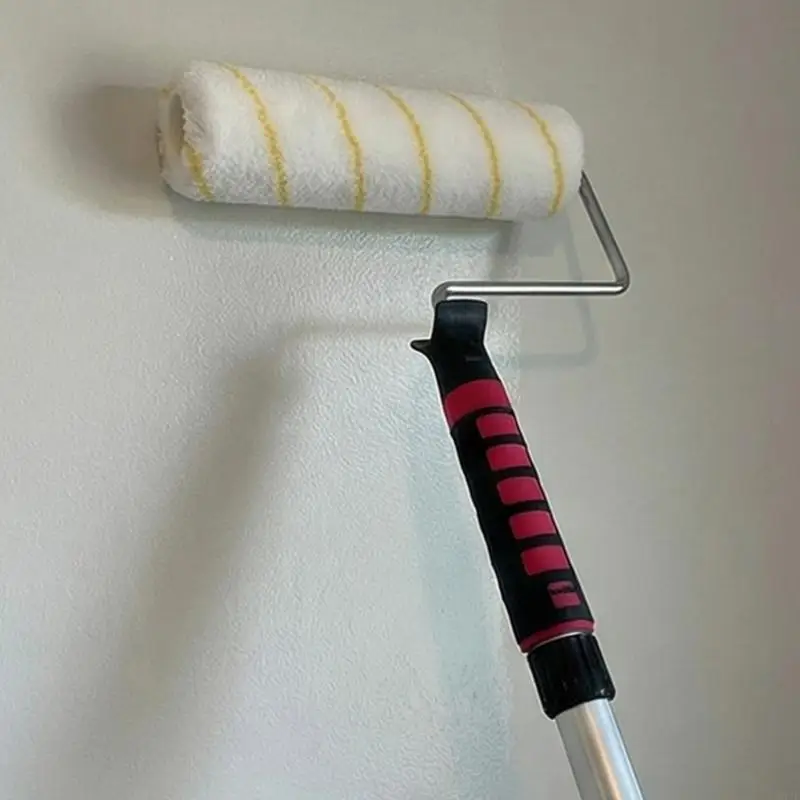 

9inch Paint Roller Handle Small Plastic Threaded Grip For Extension Rod Support Stand Adjustable Viewing Driveway M4YD