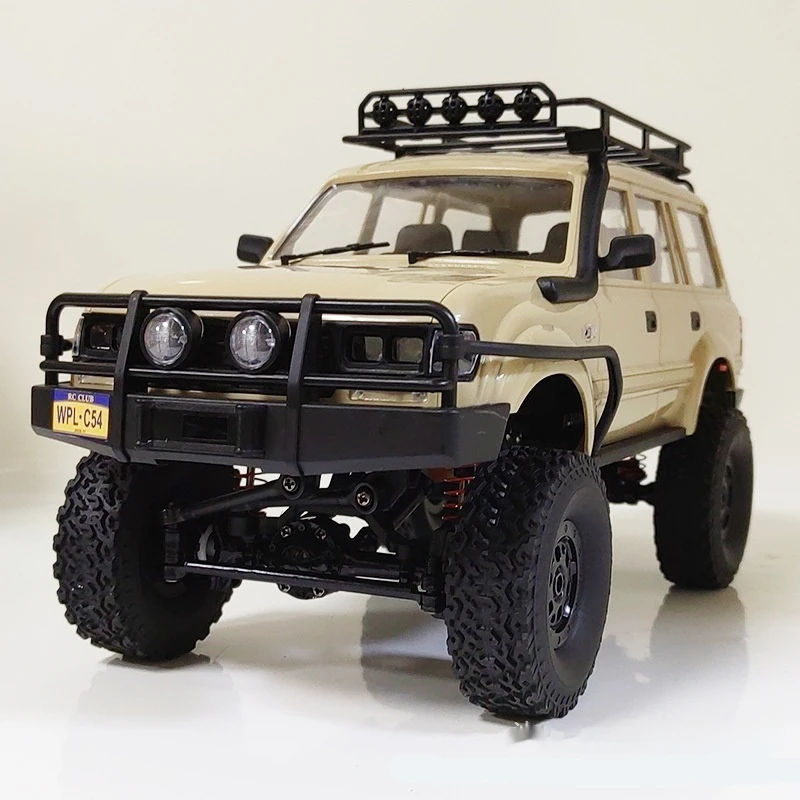 New Product Naughty Dragon C54-1 Land Cruiser Lc80 Four-Wheel Drive Rc Remote Control Off-Road Vehicle 1:16 Climbing Model Toy