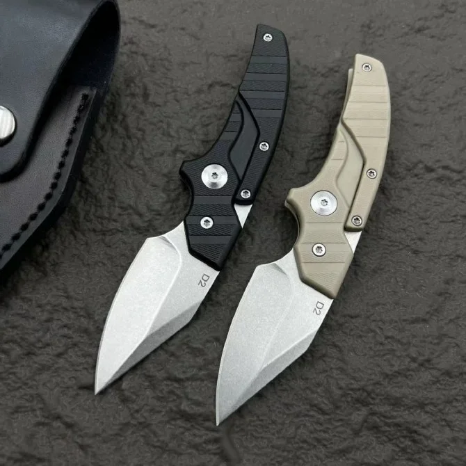 Wasp Deformed Faca D2 Blade Fiberglass Handle Outdoor Gear Adjustable EDC Survival Tool Knives