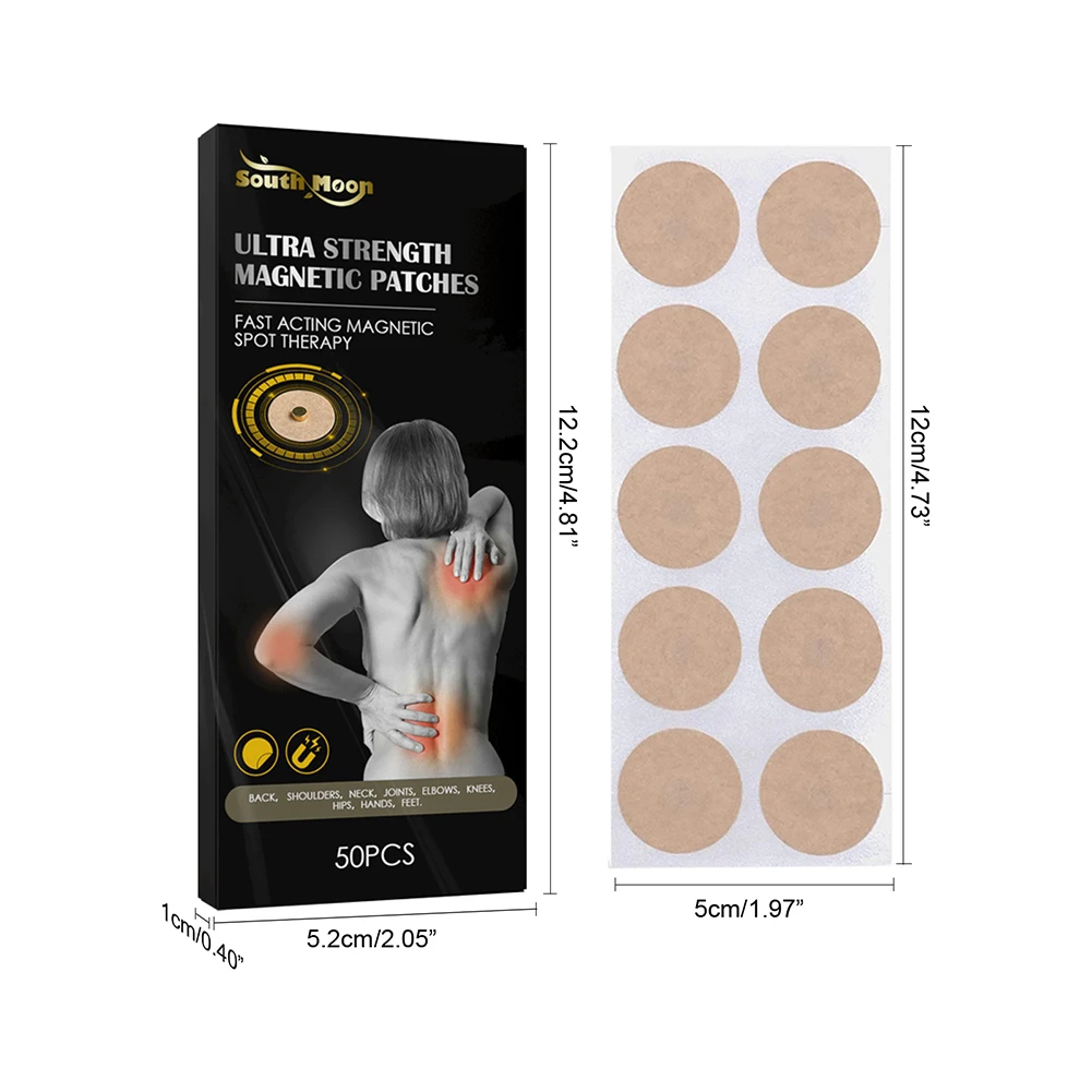 경혈 패치 자석 침술 치료 석고 등 어깨 진통제