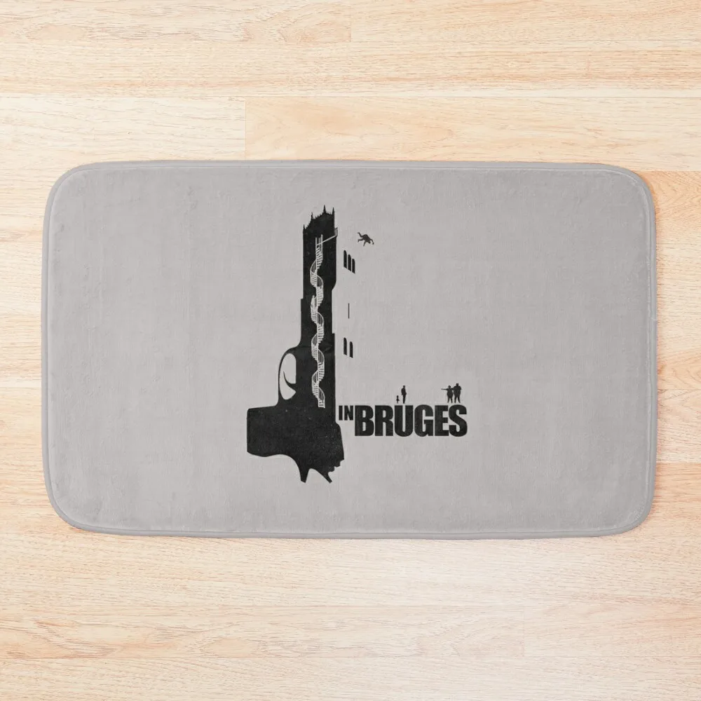 In Bruges Bath Mat Bath Carpet Water Absorbent Anti Slip Bath Stickers Carpet For Anti-Skid Mat