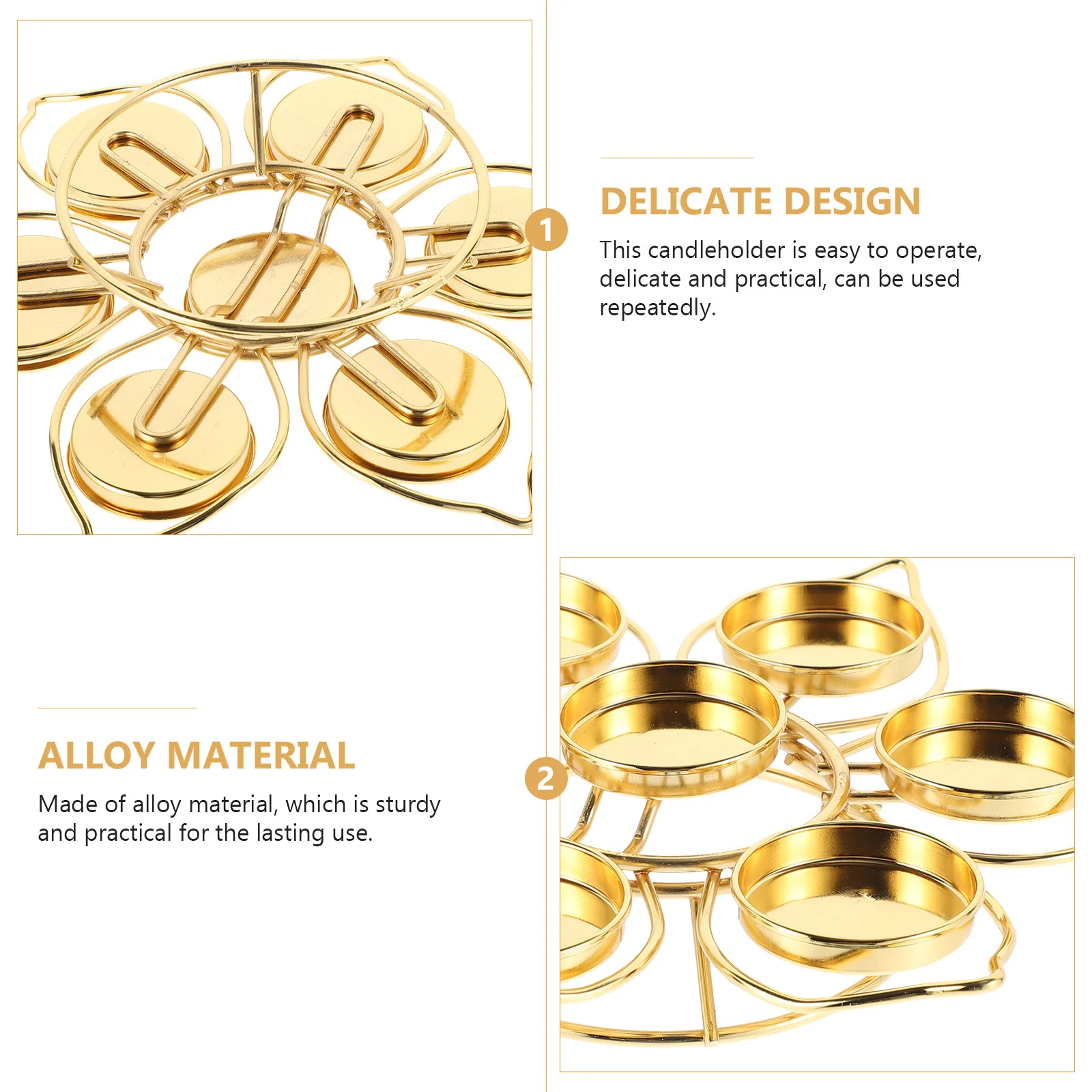 

Premium Alloy Ghee Lamp Holder Butter Candleholder Lotus Oil Lamps Religious Lotus Holder Creative Decorative