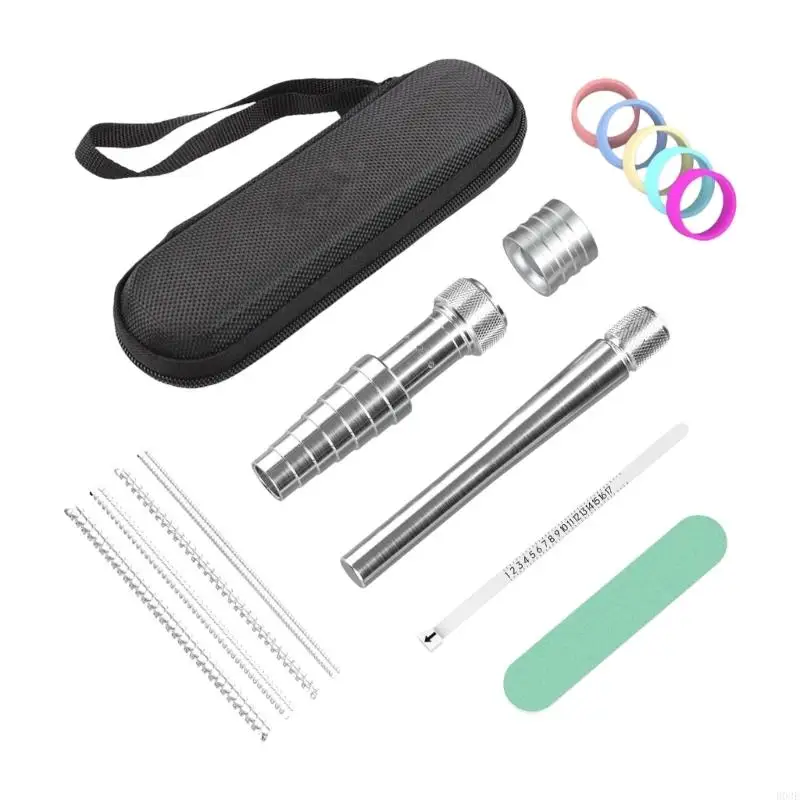Professional Rings Expander Tool Set Carbon Steel Rings Size Adjuster Tool for Home to Expand Rings Size from 6 to 10 B03E