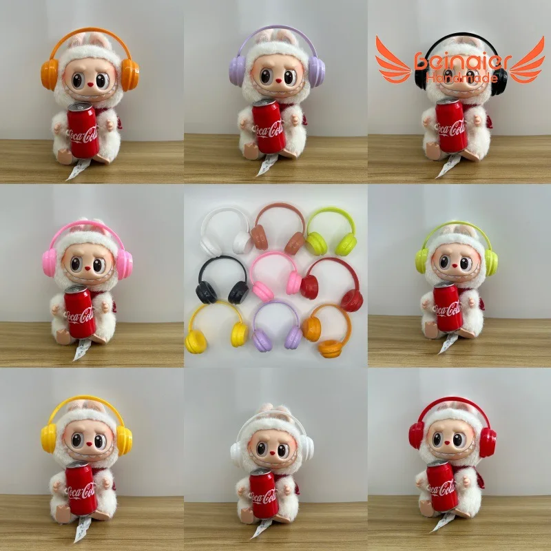 Beinaier for Labubu  accessories, clothing, headphones 17cm, first, second, and third generation Labubu clothing accessories