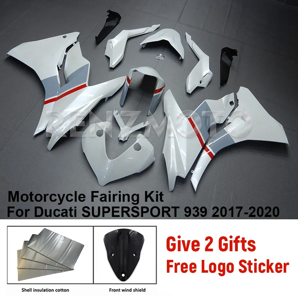 

D0917-104a For DUCATI SUPERSPORT 939 2017-2020 Fairing Motorcycle Set Body Kit Decoration Plastic Guard Plate Accessories Shell