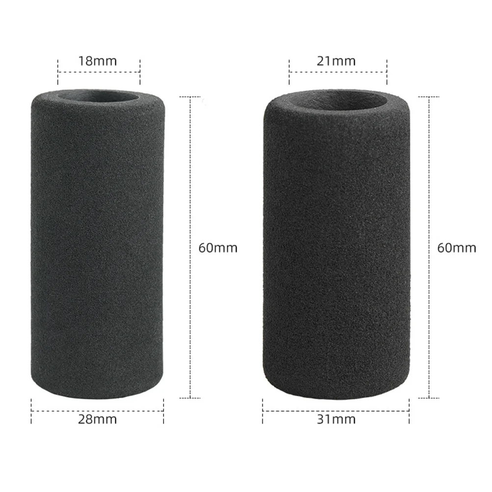 

6Pcs Professional Bike Tire Pump Cover Portable Inflator Cover Waterproof Lightweight Black Cycle Pump Accessories