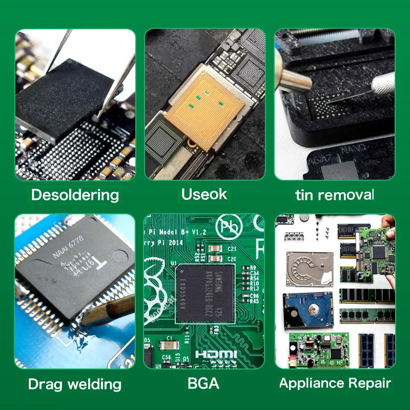 KELLYSHUN bebas timbal fluks BGA, tidak bersih SMD PCB perbaikan telepon Las rosin pasta fluks minyak solder NC559 100g