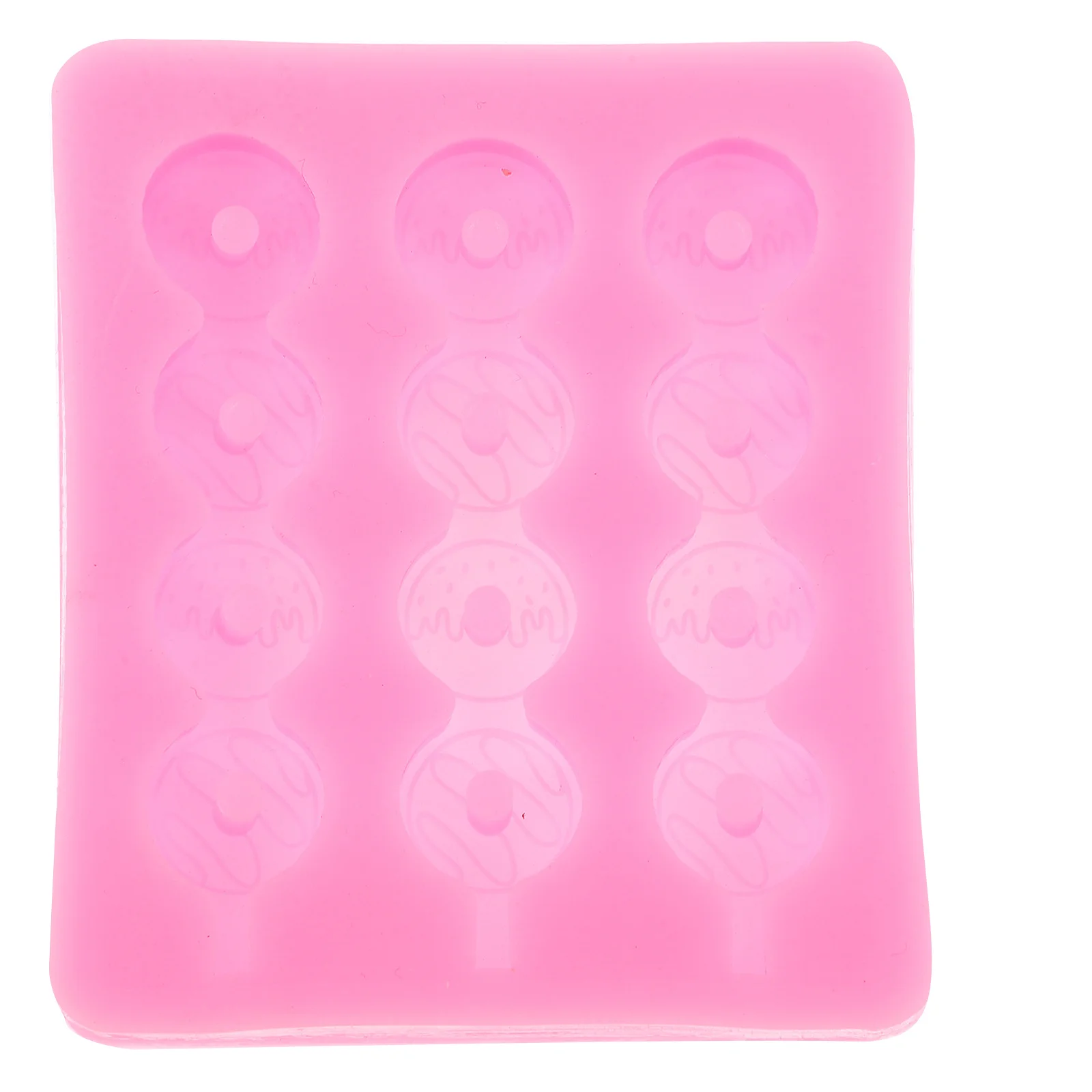 

Silicone Molds Donut Candy Apple Mold Set Lollipop Craft Supplies Reusable Epoxy Resin Molding Kits For Party