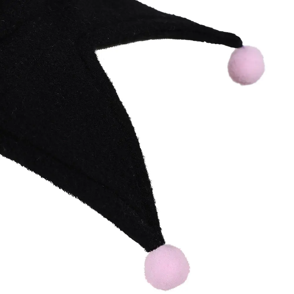 Anime melodia cosplay elfo preto rosa chapelaria traje acessórios adultos disfarce halloween carnaval festa roleplay adereços