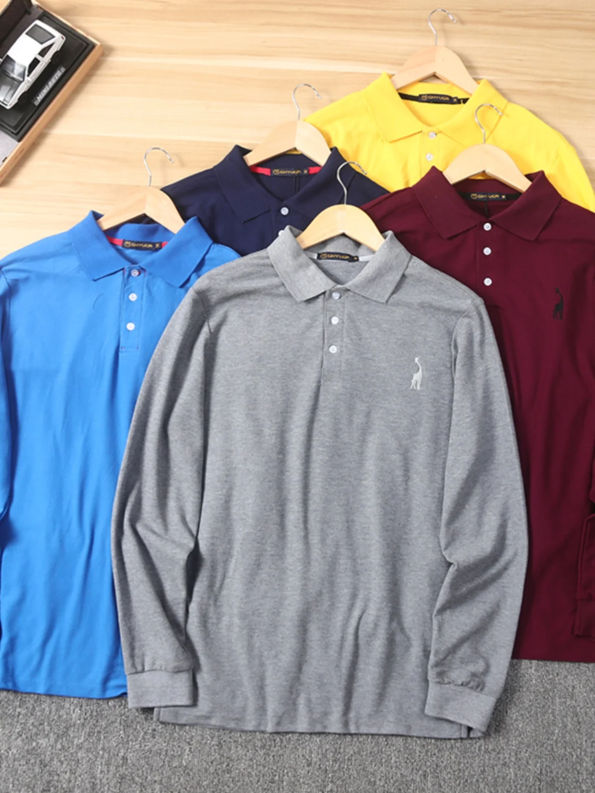 

Men's Long Sve irt Sweatirt Pure Cotton Combed Comfortable Breathable Color Faion Urban Sle Spring Wear