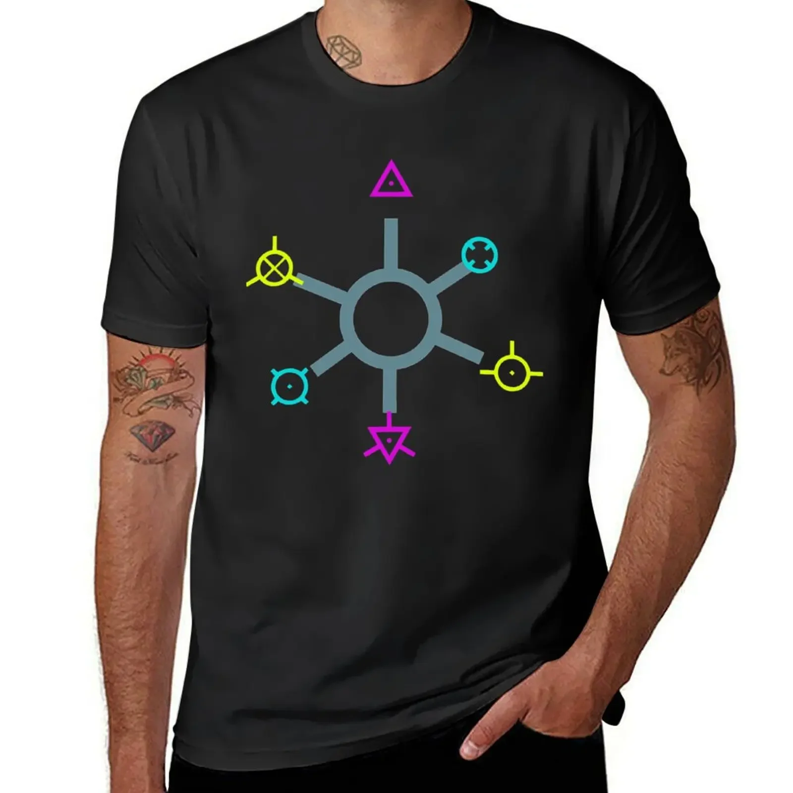 Kerbal Space Program Maneuver Node T-Shirt oversized graphic tee new edition plain black t shirts men