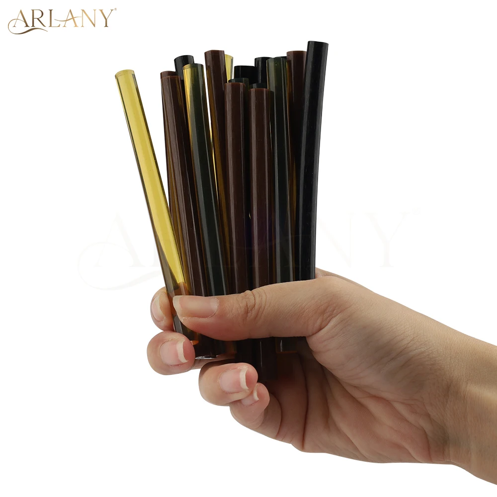 

ARLANY 12PCS Hair Extension Hot Melt Glue Stick Fusion Keratin Glue Pre-bonded Tool For Hair Extension Hair Fusion DIY Tools