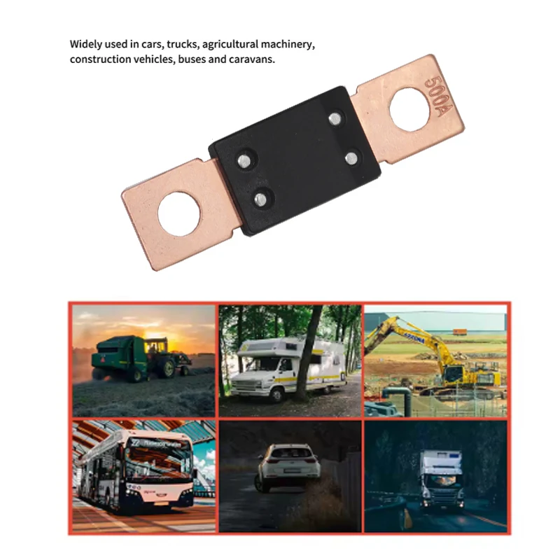【5-1PCS】ANM Car Automotive Truck Fuses Bolt-on Blade Fuse 0298 Blow 30A-80A 100A 120A-200A 250A 300A-500A