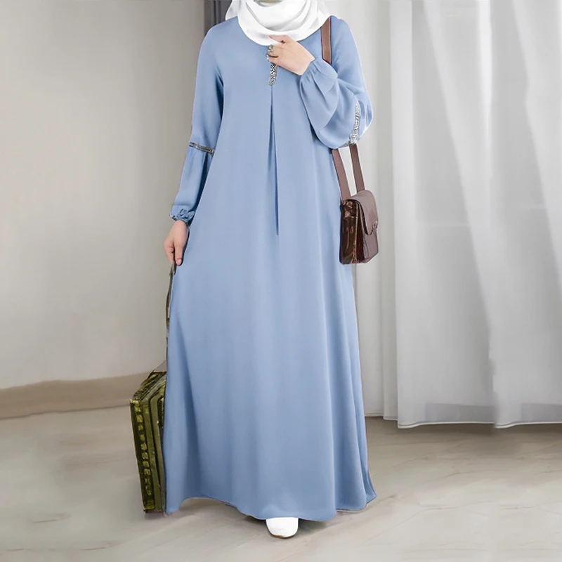 Abaya Arab Fashion Robe Women Dress Casual Long Dress Muslim Clothing