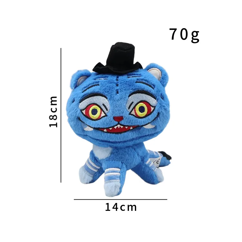 Kpop Dämonenjäger Cartoon Tiger und Elster Plüschtier Niedliches Tierpaar Puppenset Hexe Jagdgruppe Themed Stofftier