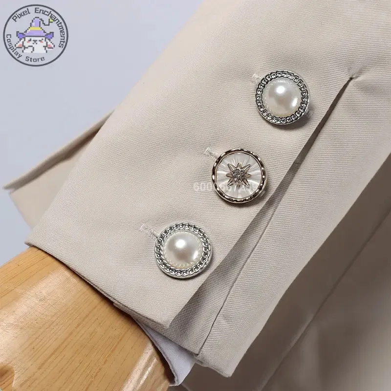 CyGame Love and Deepspace Xavier أزياء الرسوم المتحركة الرمادية زي أداء المسرح للرجال لعب الأدوار في حفلة الهالوين