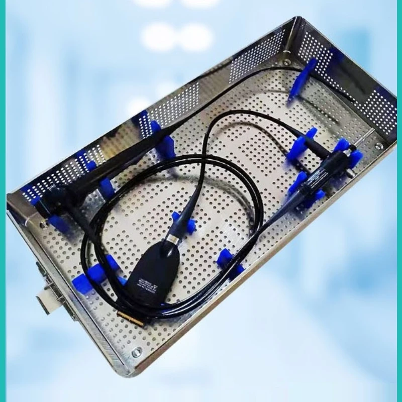 High definition 3D electronic laparoscopic sterilization box thoracoscopic ureteroscope soft sterilization box