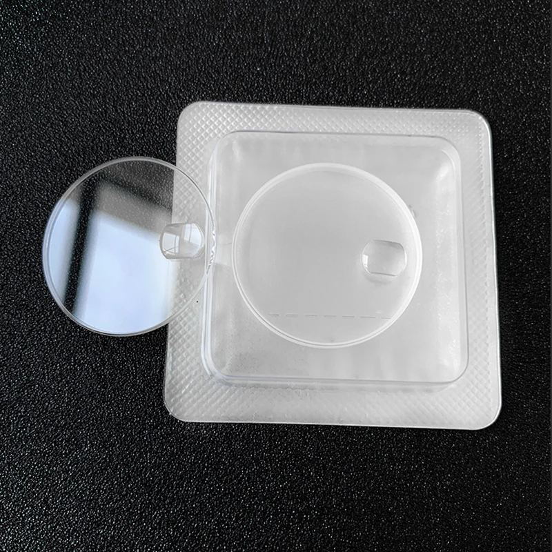 นาฬิกาแว่นตาคริสตัลแซฟไฟร์พร้อมโลโก้เลเซอร์สำหรับ Submariner GMT Daytona Datejust 116610 116234ป้องกันรอยขีดข่วนหน้าต่างวันที่