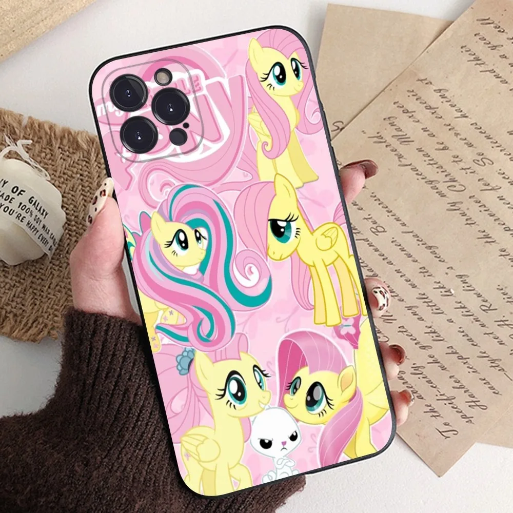 M-my-L-littles-P-ponyes Phone Case For iPhone 16 15 14 13 12 Mini 11 Pro XS Max X XR SE 6 7 8 Plus Soft Silicone Cover