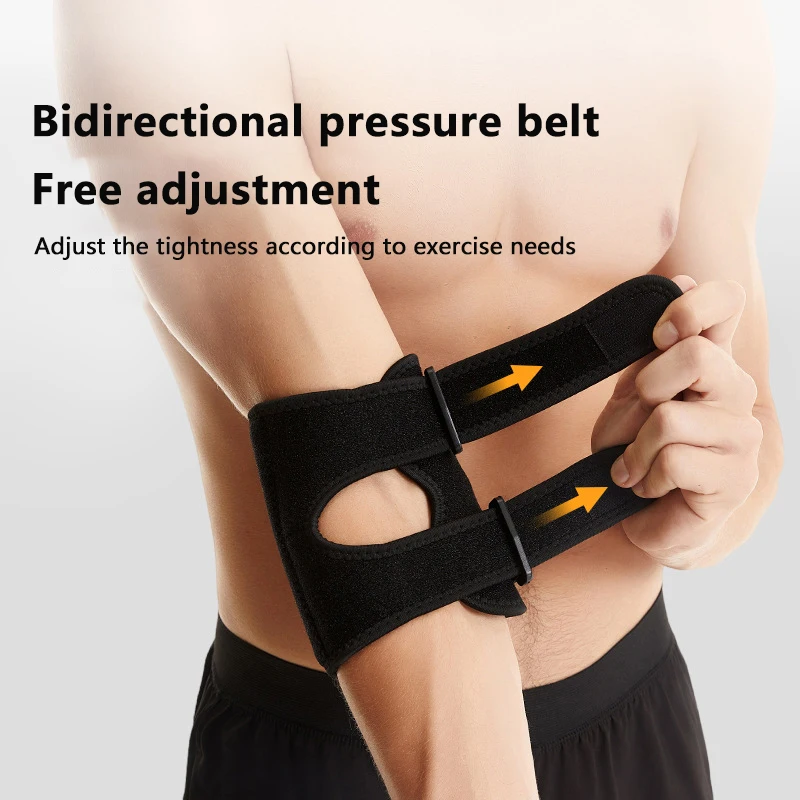 

1Pcs Adjustable Elbow Support Brace Tendonitis Women Men Tennis Protector Elbow Relief Bandage Elbow Splint Stabilizer