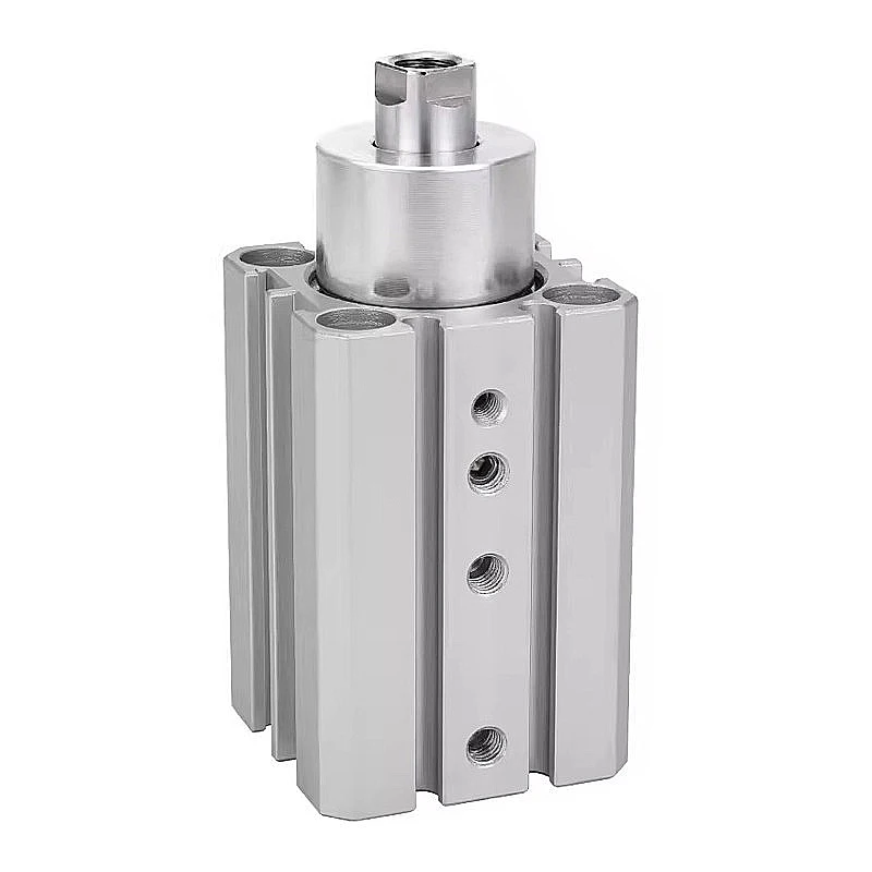 Pneumatic Cylinder QDKR/QDKL Flat Rotary Clamping Downward Pressure 90 Degree Through Plate Type Bore 20/25/32/40mm Stroke 5mm