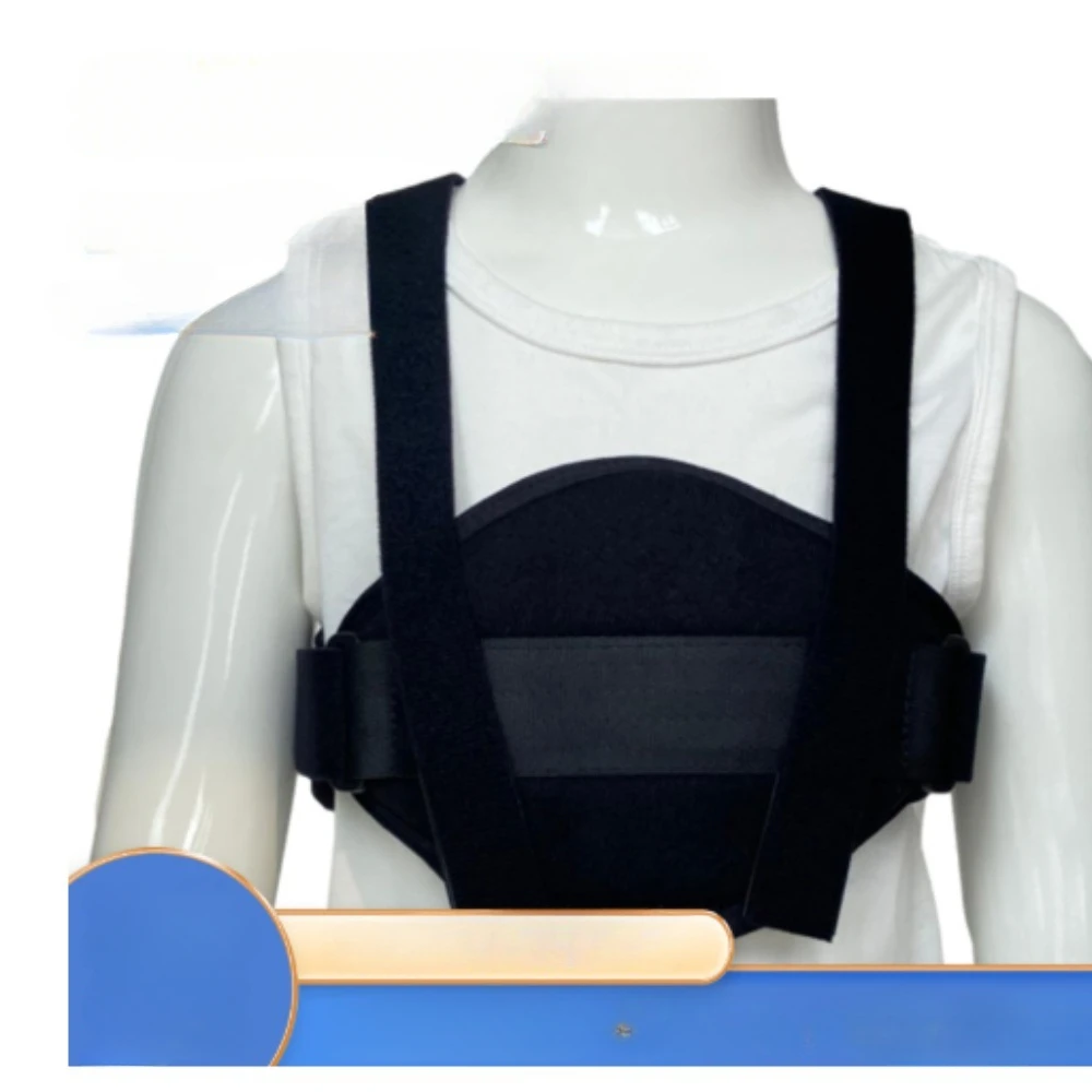 Breathable Rib Chest Support Brace Adjustable Broken Rib Brace Compression Rib Fixation Belt Fractured Dislocated Rib Protection