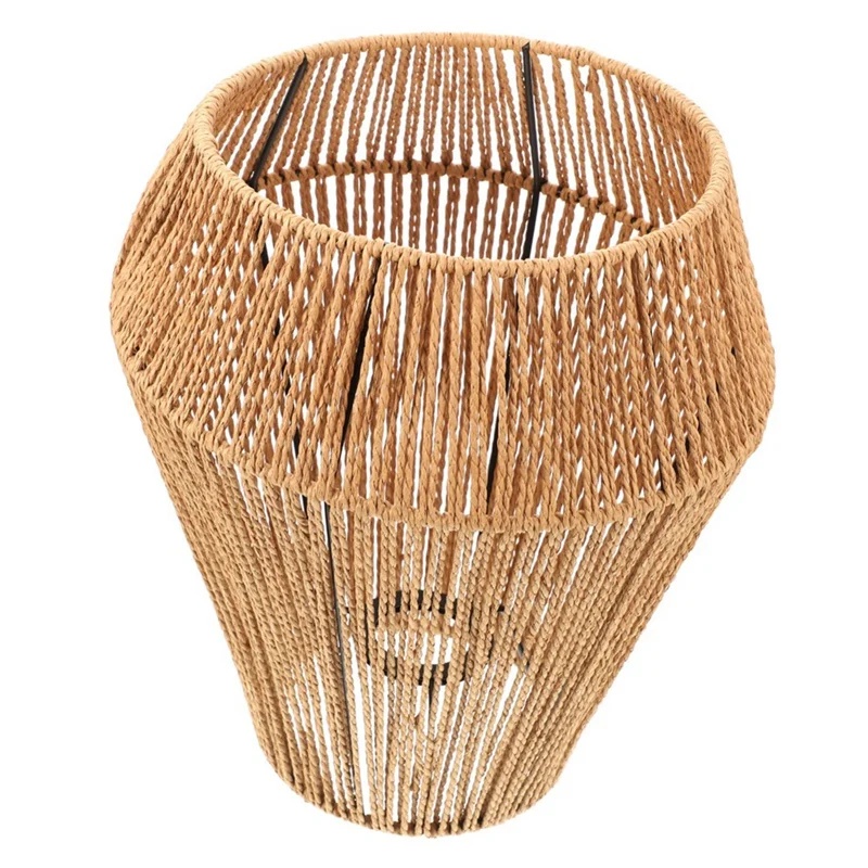 

Rattan Lampshade For Home Table Lamp Lampshade Bedside Table Lamp Manual Paper Rope