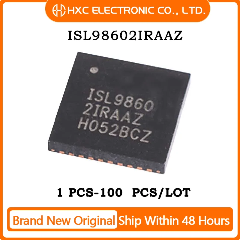 

5PCS/10PCS/50PCS/100PCS ISL98602IRAAZ IC REG CTRLR/CONV 5OUT 40QFN Brand New Original Chip IC