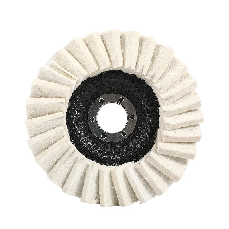 

Felt Flap Disc Polishing Wheel Grinding Metal Medical Stainless Steel Wool Pads Buffing Abrasive