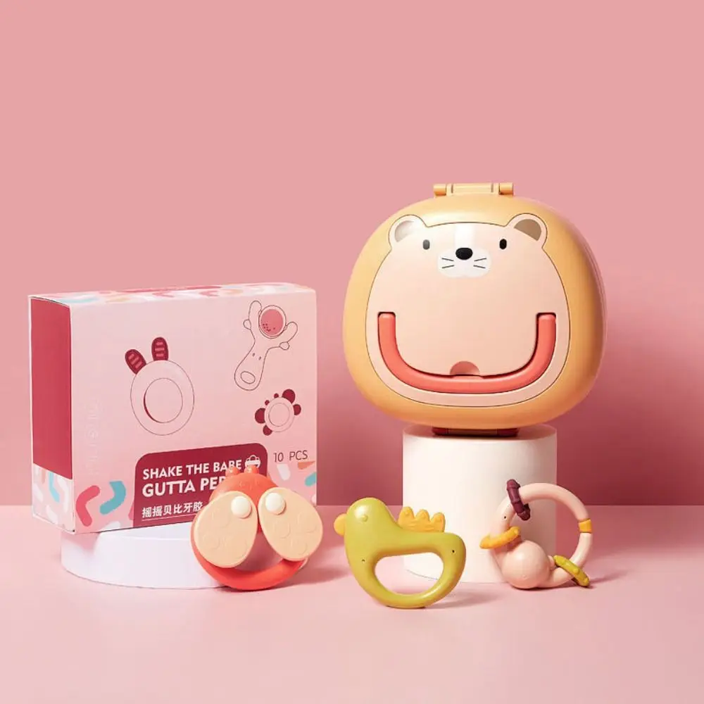 ของเล่นเขย่ามือเด็กเพื่อการศึกษา ของเล่นเสริมพัฒนาการทางประสาทสัมผัส เสียงเขย่ามือสำหรับเด็กแรกเกิด ทนความร้อนสูง ผลิตจากพลาสติก