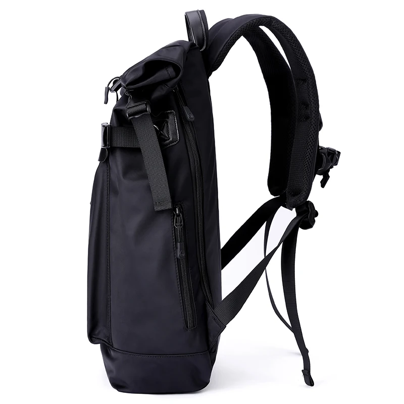 Rolling Top Quality Tear-resistant Backpack Hiking Sport Rucksack School Causal Hasp Backpack for Men