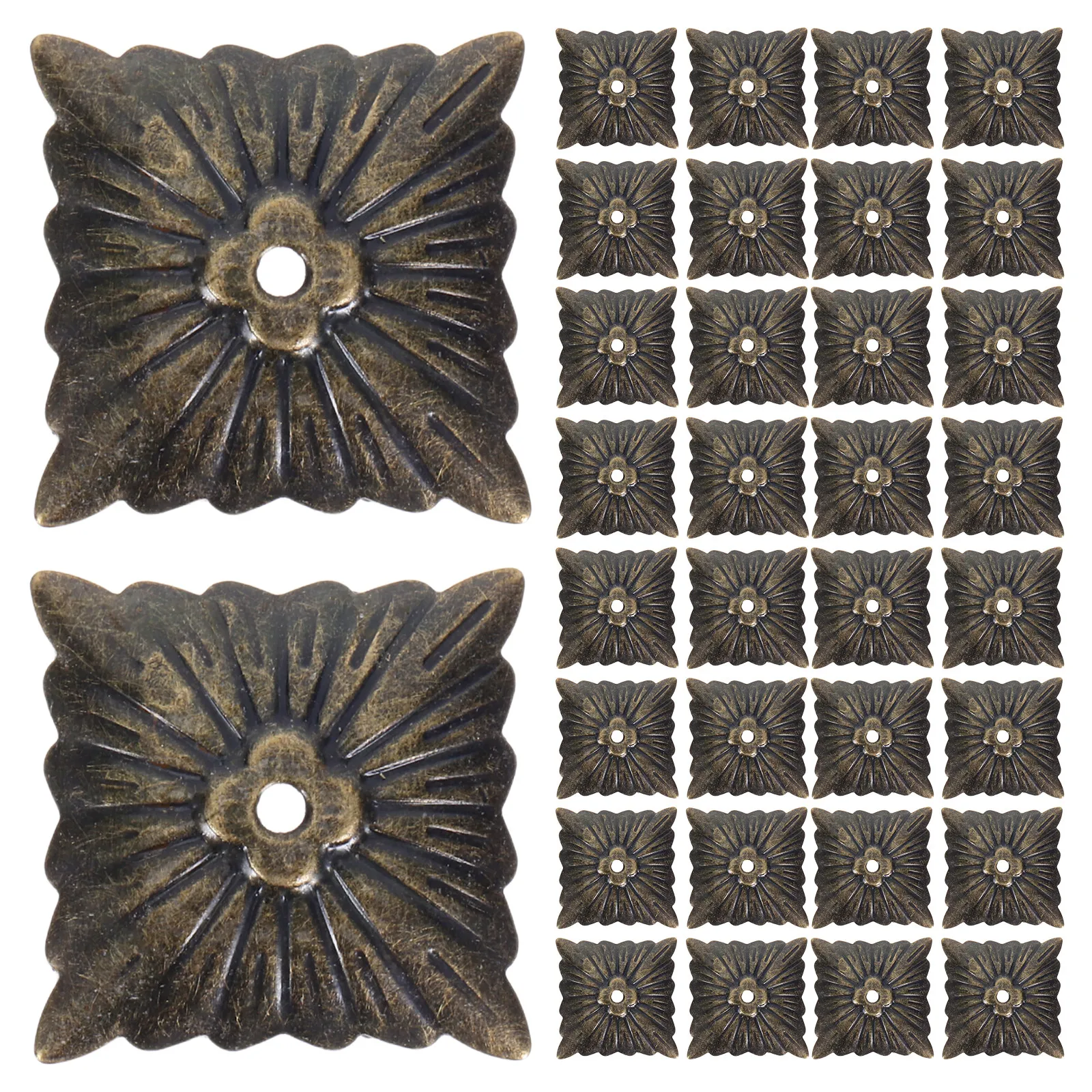 200Pcs Decorative Upholstery Nails Vintage Furniture Tacks for Sofa Chair Bed Home Decoration Upholstery Nails Decorative Tacks