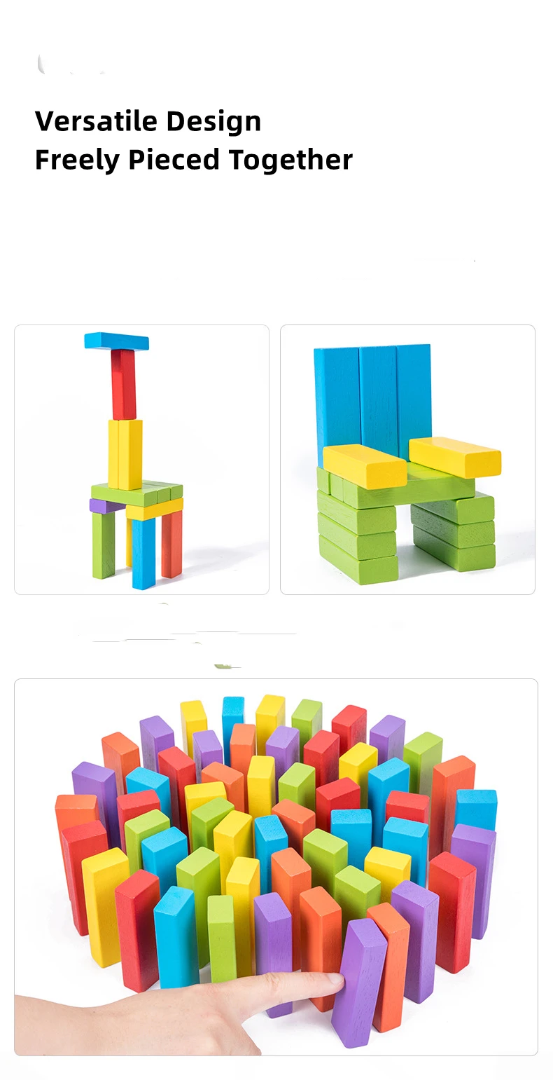 Детская игрушка-головоломка 4-6 детей, деревянная игрушка для раннего образования, резиновые строительные игрушки, настольные цифровые штабелируемые игрушки для родителей и детей