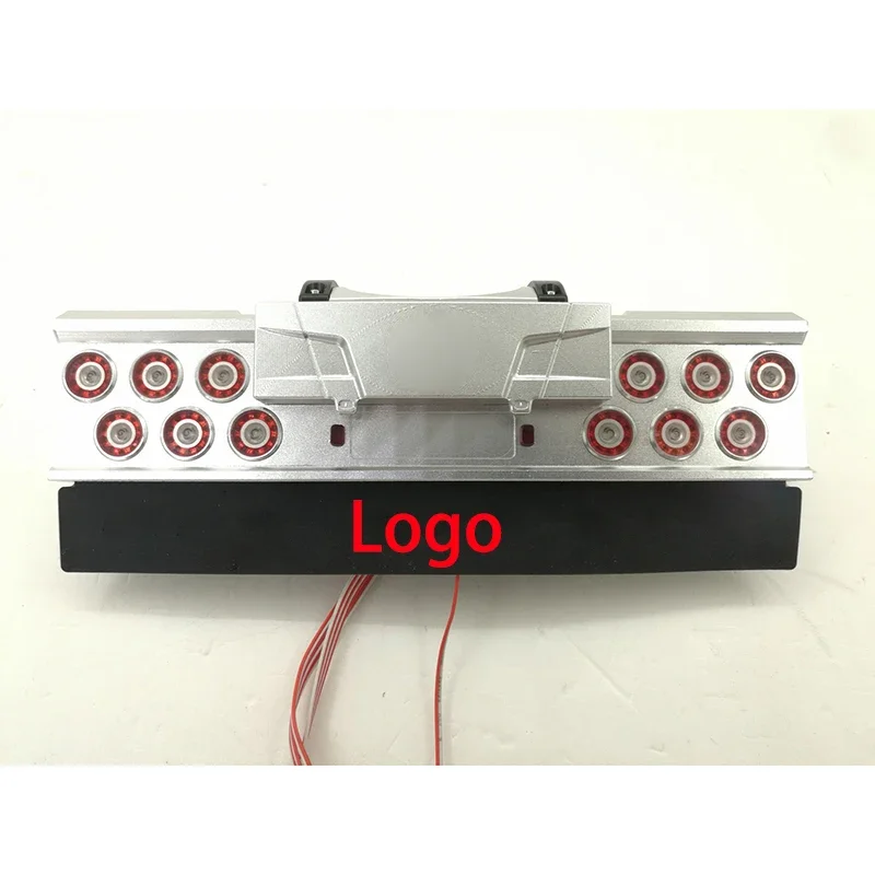 Metal LED Angel Eyes Taillight for 1/14 Tamiya RC Truck Trailer Tipper Scania R730 R620 R470 56323 Car Diy Parts