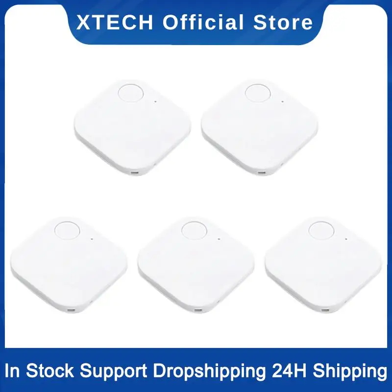 

XTECH 5X Bluetooth Smart Tag Finder Tracer Child Pet GPS Locator Alarm Wallet Key Tracker