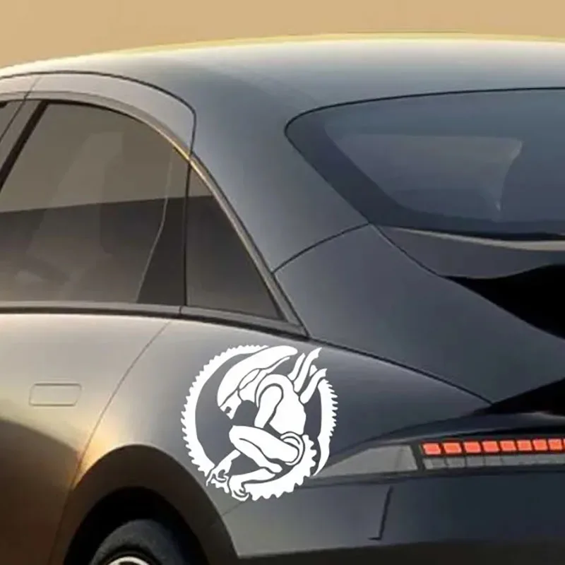 personalità alieno adesivo per auto arte auto moto camion corsa SUV paraurti laptop valigia vinile decalcomania PVC all'ingrosso