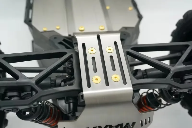 Wysokowytrzymała płyta pancerna podwozia ze stali nierdzewnej do TRAXXAS MAXX 1/10