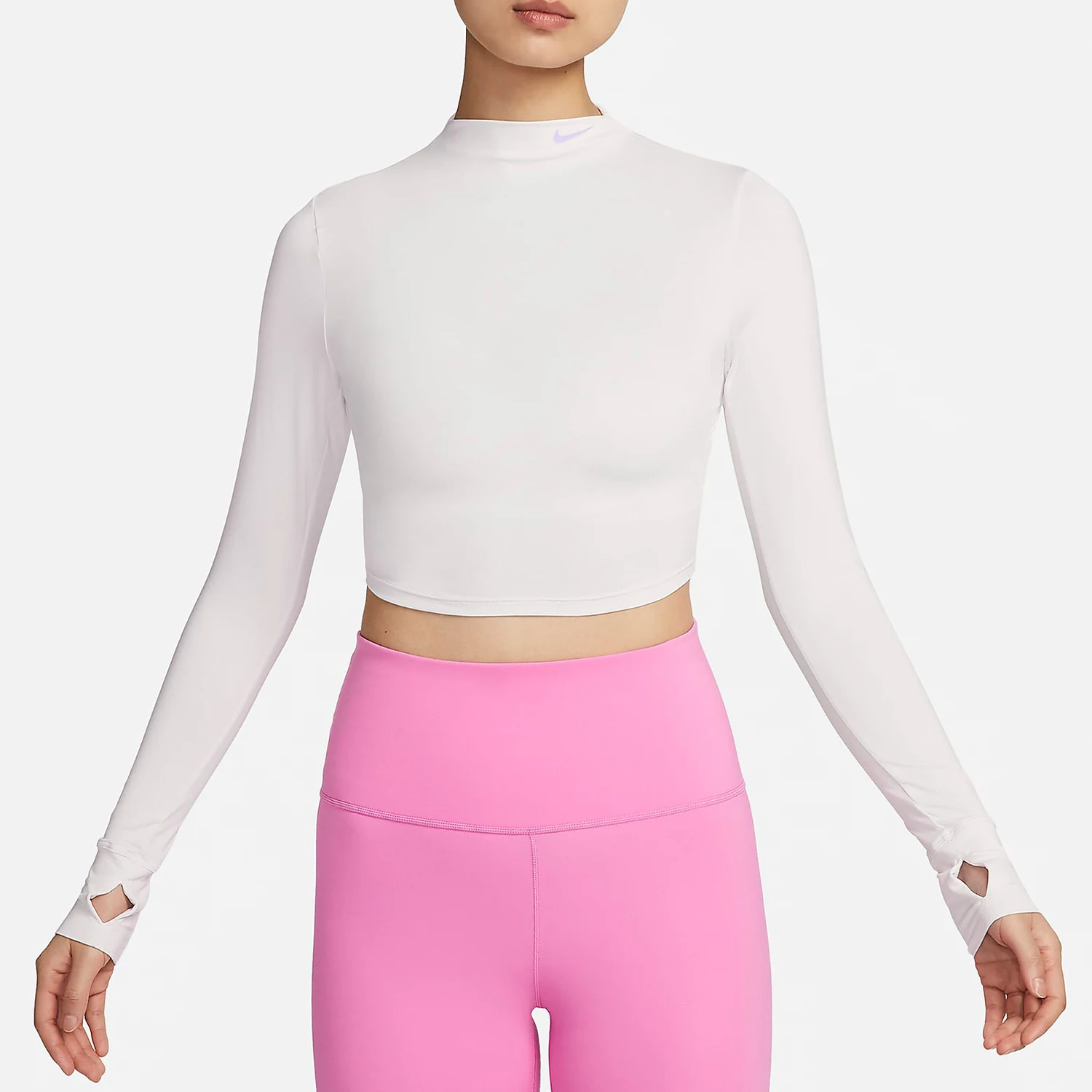 Nike-Camiseta informal de manga corta para mujer, auténtica, primavera, FZ6567-030