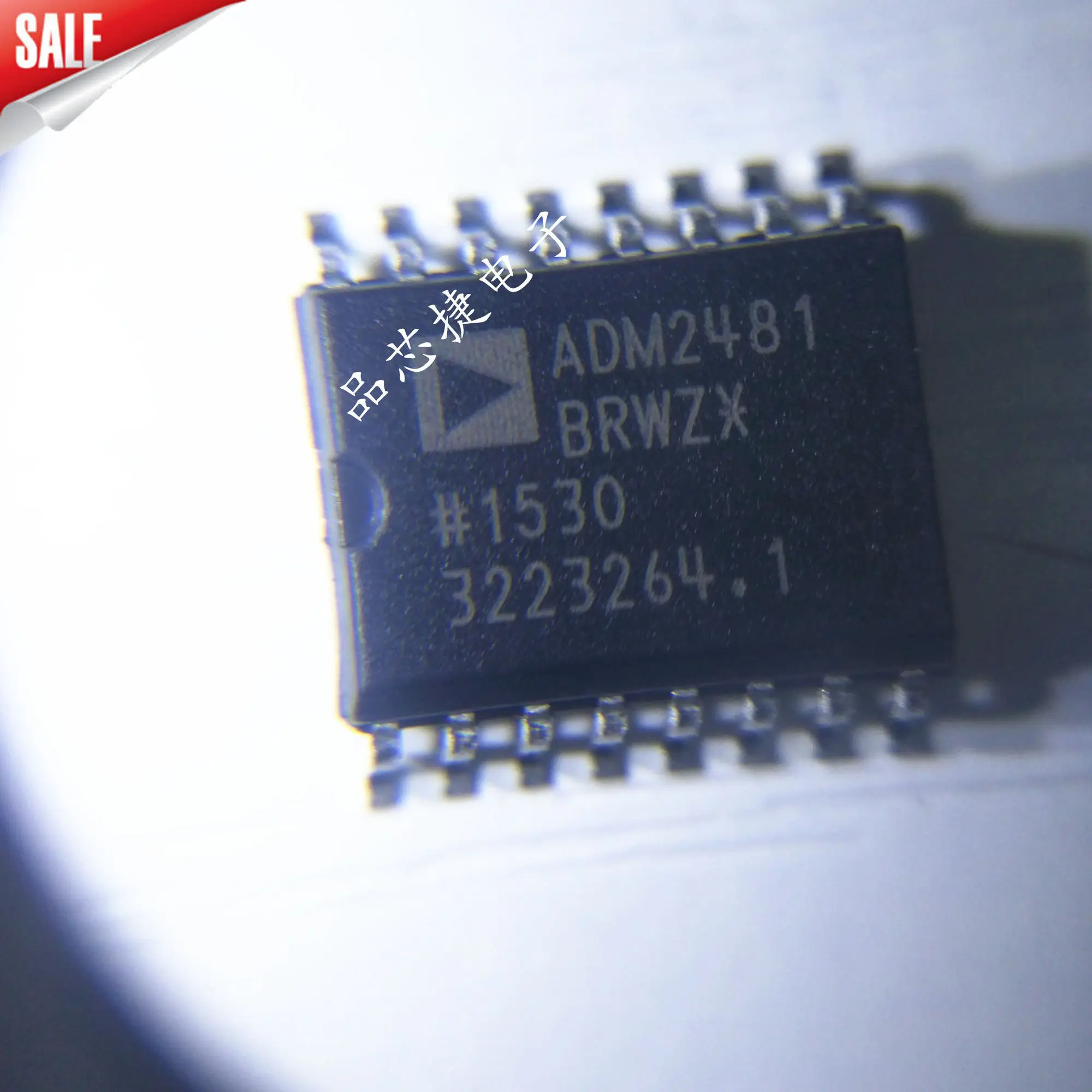 NEW and Original Interface IC chip rs-422/rs-485 adm2481 sop-16, 2 pieces, original product Wholesale one-stop distribution list