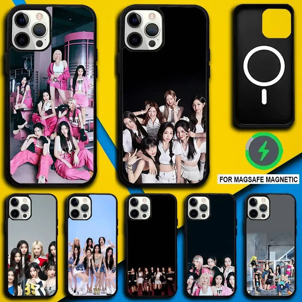 

B-Babymonster DRIP Phone Case For iPhone 17,16,15,14,13,12,11,Pro,Max,Plus,Mini,SE4,E Magnetic Magsafe Wireless Charging