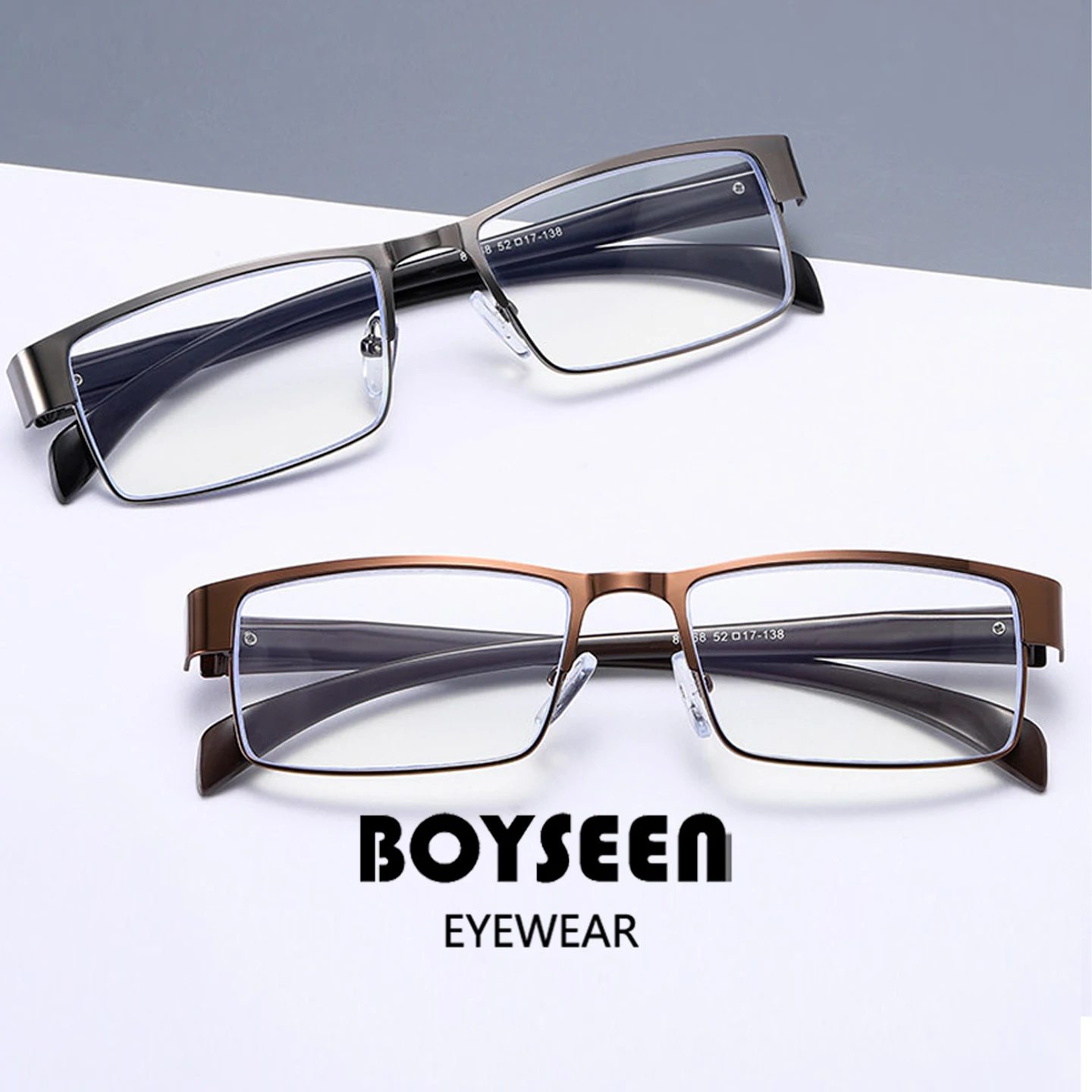 

Мужские и женские очки для чтения BOYSEEN BOYSEEN TR90, несферические линзы, деловые очки для дальнозоркости в стиле ретро, очки по рецепту