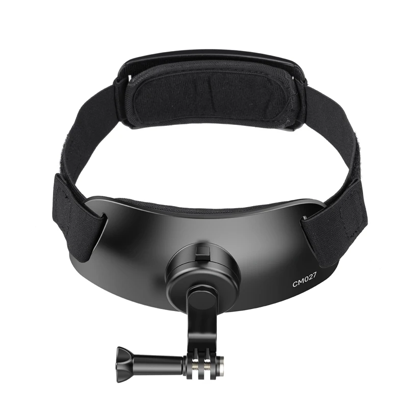 Ulanzi Head Strap Mount for Action Camera Smartphone Gopro 12 11 10 9 8 7 Head Strap Mount for Outdoor Photography Video Vlog