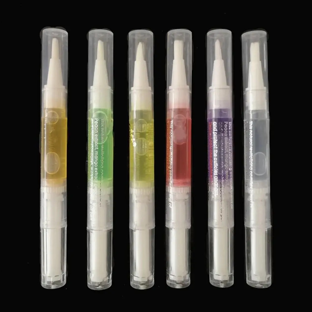 15개 세트 네일 영양 오일 펜 과일향 보습 아트 폴리쉬 큐티클 리바이탈라이저 오일 손톱살 치료