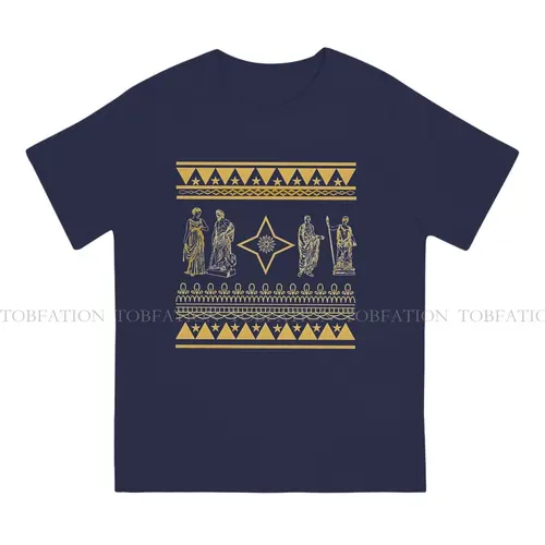 Imagen 2 del producto Camiseta Harajuku de la antigua Grecia para hombre, Tops creativos de la antigua Roma, Camiseta cómoda, ropa masculina
