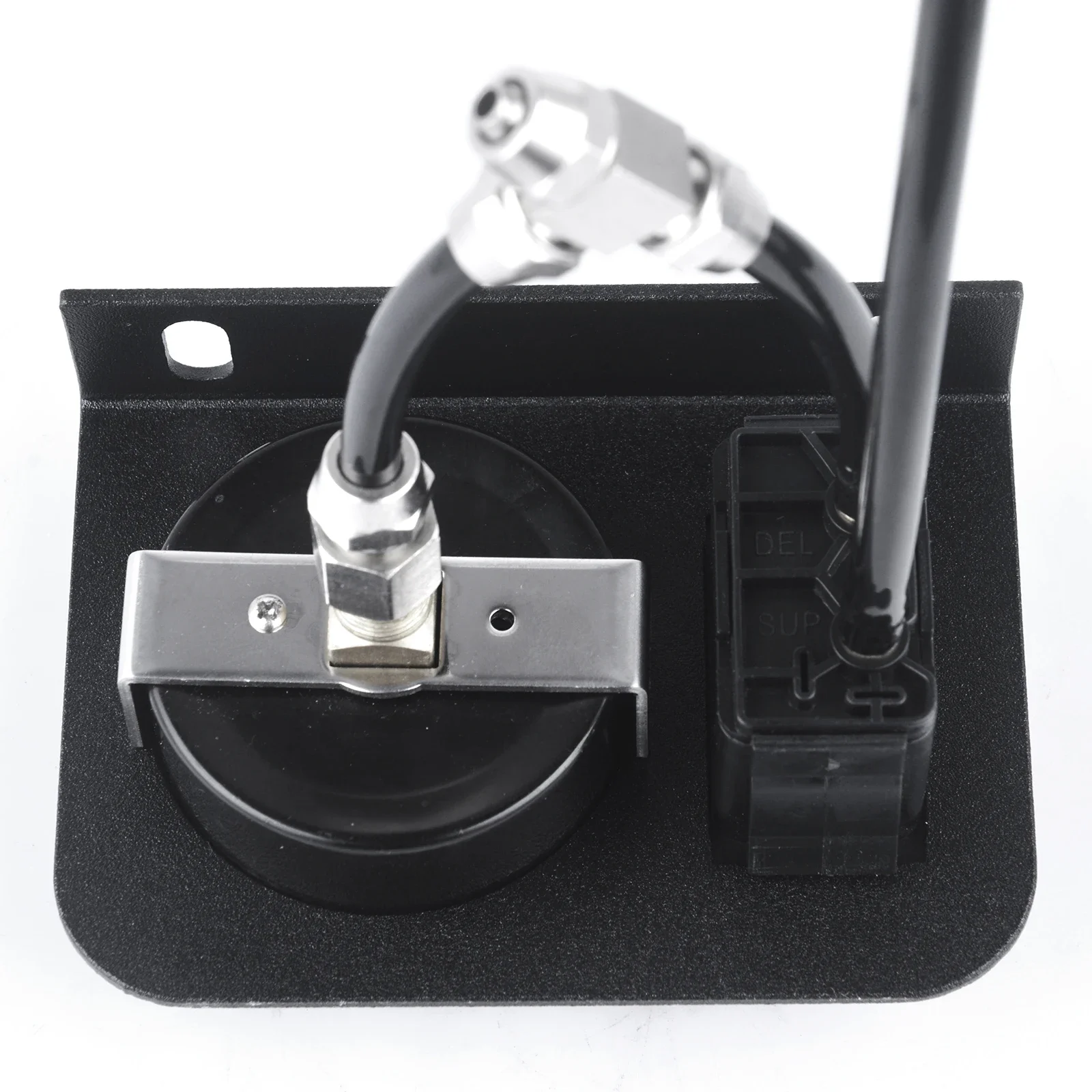 Air Control Switch Manual Paddle Valve with 180 PSI Gauge for Truck Seat & Air Suspension