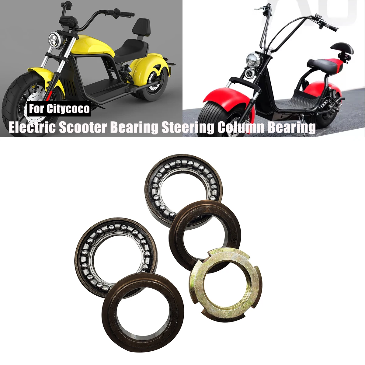 Electric Scooter Bearing Steering Column Bearing Front Fork Bearing For Citycoco Electric Scooter Harley Electric Scooter Parts