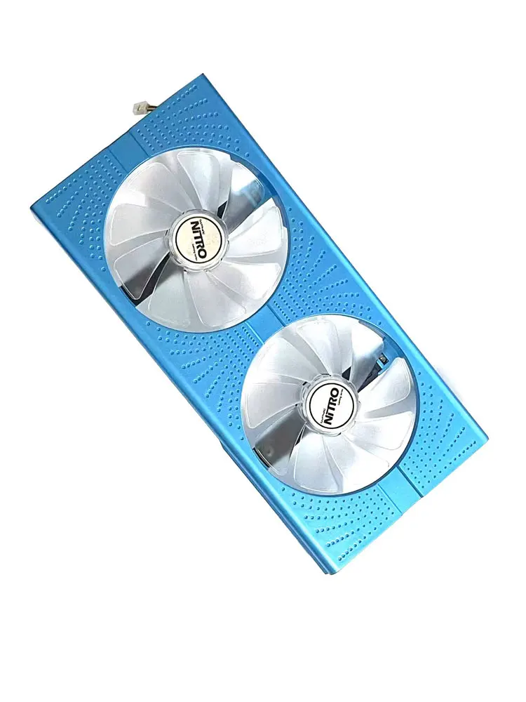 Fans and Housing FD10015M12D CF1015H12D RX 590 GPU Fan for Sapphire RX 590 8G D5 Ultra Platinum Aurora Special Edition