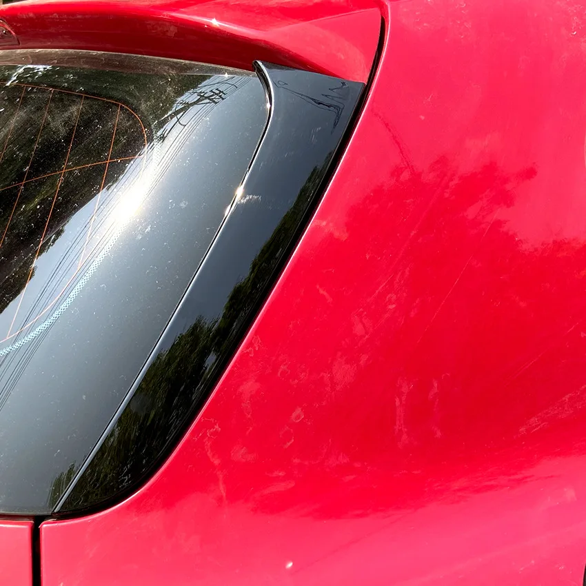 

Rear Window Side Spoiler Canard Splitter Trim ABS Fit For BMW F20 F21 1 Series 2012 2013 2014 2015 2016 2017 2018 2019
