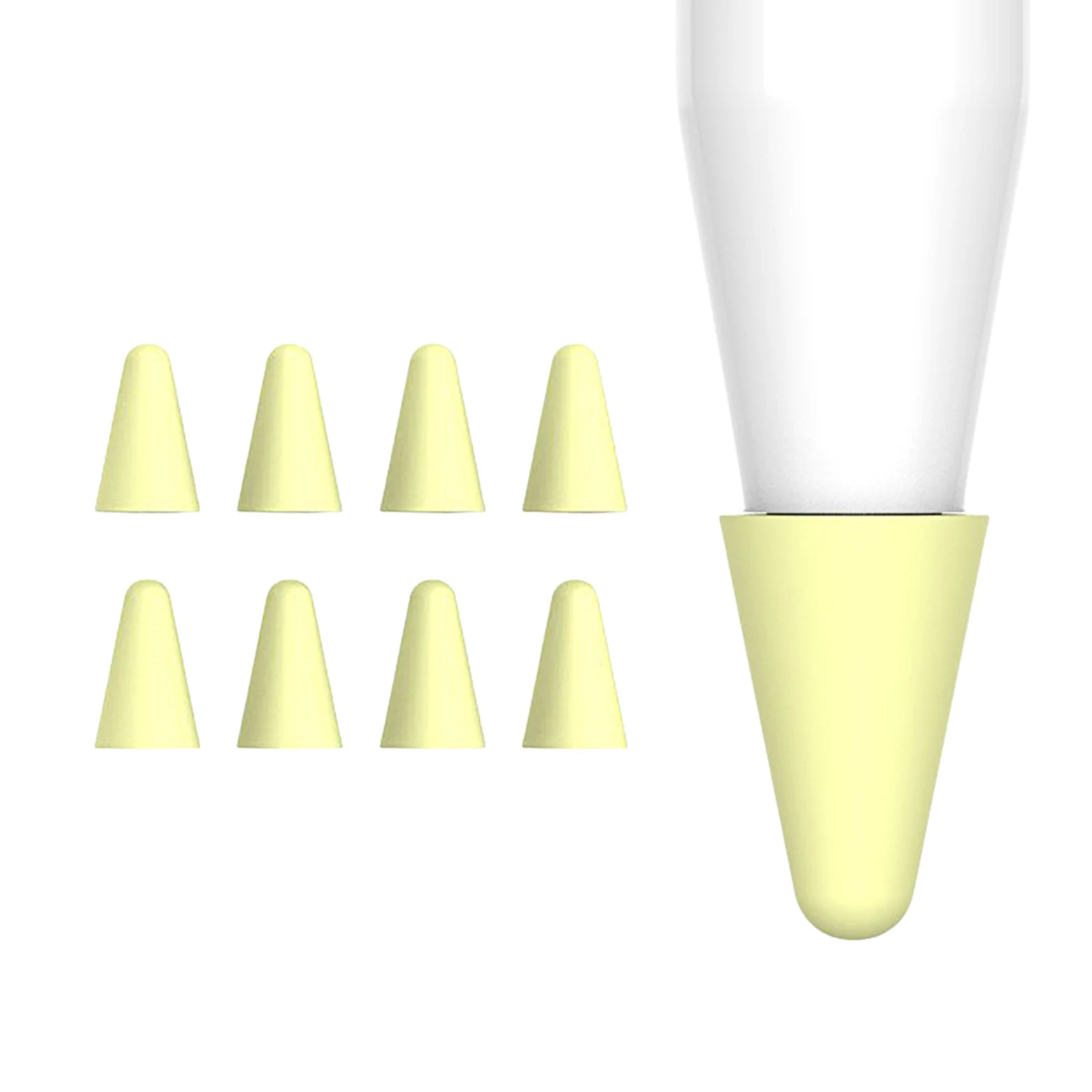 8 шт., Силиконовые Запасные наконечники для Apple Pencil 1 2