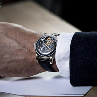Haofa automatic card-free tourbillon movement mechanical men's watch universe limited gift box luminous 72h power luxury 2268